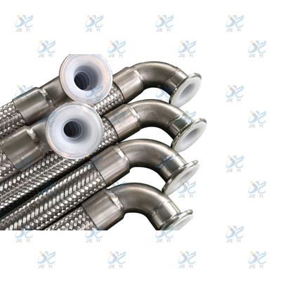 High temperature Lined PTFE stainless steel 304 material corrugated metal hose 304 for the rubber industry