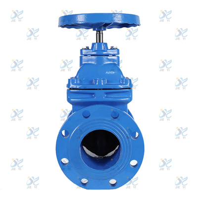 PN16 DN100 Non Rising Stem Resilient Flanged Gate Valve Wedge Gate Valve 200psi Soft SealSteel Gate Valve