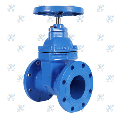 PN16 DN100 Non Rising Stem Resilient Flanged Gate Valve Wedge Gate Valve 200psi Soft SealSteel Gate Valve