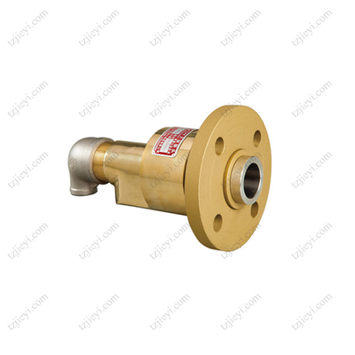 Duoflow high speed hydraulic oil rotary joint flange thread connection inner tube fixed