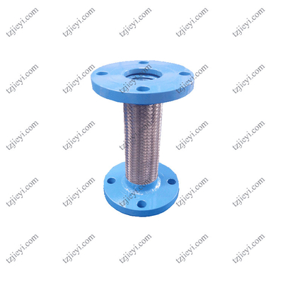 Flange connection stainless steel metal braided hose used in industry
