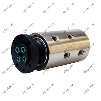 4 passages carbon steel material G 3/8'' high pressure hydraulic rotary union for machinery industry