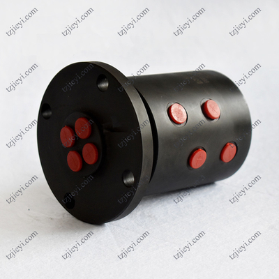 4 passages carbon steel material G 3/8'' high pressure hydraulic rotary union for machinery industry