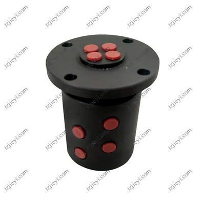 4 passages carbon steel material G 3/8'' high pressure hydraulic rotary union for machinery industry