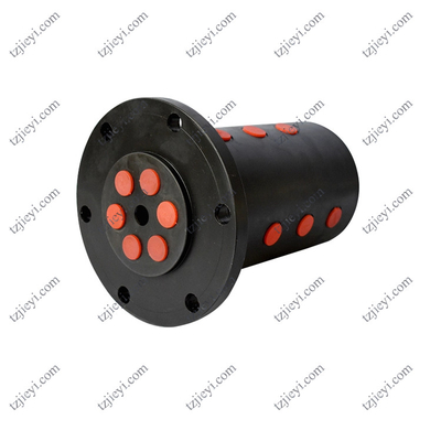 6 passages G 1'' high pressure hydraulic rotary joint for lifting equipment