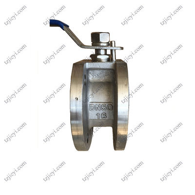 Stainless steel clamp type ball valve with ISO5211 mounting pad