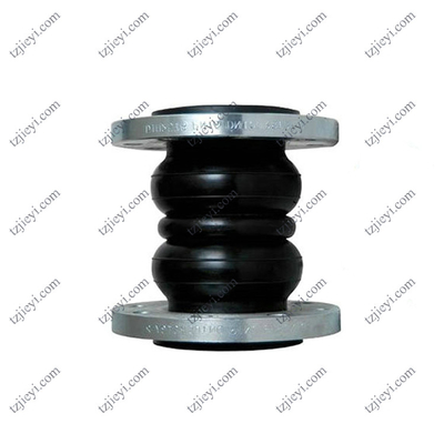 DIN ANIS JIS SS304 flange type double sphere rubber expansion joint EPDM NR NBR rubber
